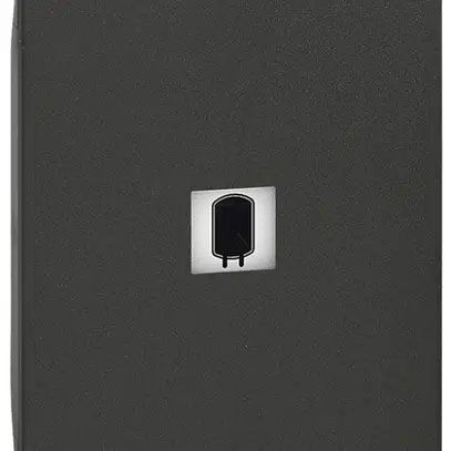 Cache de touche Living Now 2 modules illuminable avec symbole boiler noir 