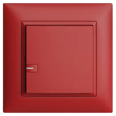 Poussoir KNX RGB ENC EDUE FMI, 250mW, a.LED RGB, 1×poussoir, comm.1×touche, ber 