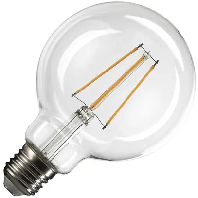 Lampe LED SLV G95 E27 7.5W 800lm 2700K clair DIM 