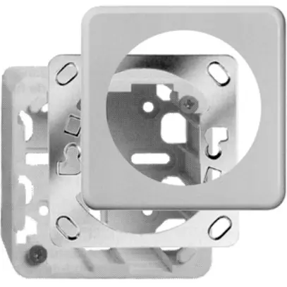 Plaque frontale AP Classic I 48/58mm blanc 