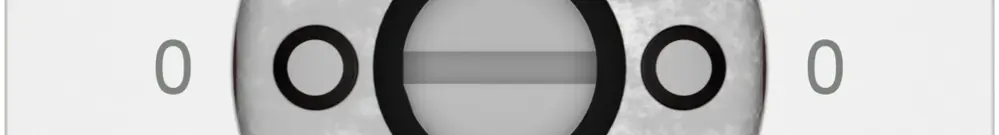 Drehschalter EDIZIO.liv SNAPFIX® Ausschalter 0/2L o.Zylinder ws 