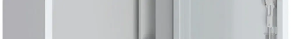Armoire murale SE Prisma XS 300×1400×210mm IP43 SKII portes 1 part 9 rangées 