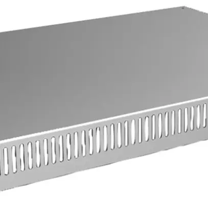Piastra superiore Rittal SV 9681.886 800×72×600mm pannello tetto sfiato grigio 