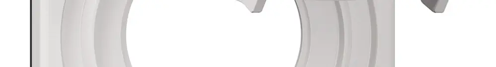 Couvercle avec clapet NEVO Ø43mm pour prise SCHUKO bc (joint bc) 