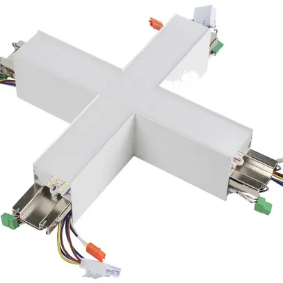 Parte luminosa a X Sylvania Otao Linear 9.8W 1400lm 830/840 392×392mm bianco 