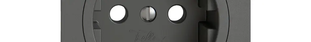 Kit di copertura EDIZIO.liv 60×60mm grigio scuro 