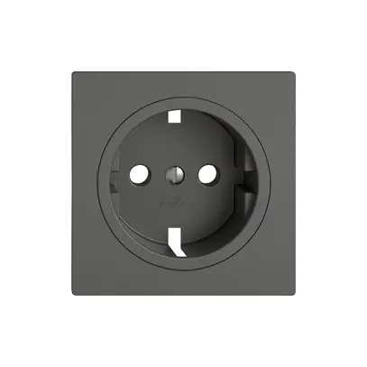 Kit di copertura EDIZIO.liv 60×60mm grigio scuro 