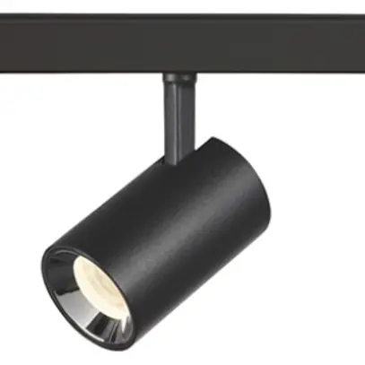 Spot LED SLV NUMINOS XS 1×8.7W 740lm 940 55° DALI 48V AD Ø50mm noir/argent 