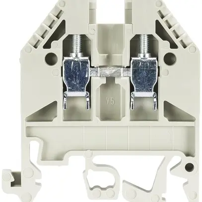 Morsetto passaggio componibile WK 0.5…4mm² 24A 750V 2×vite 1 pi.TH35/G32 grc 