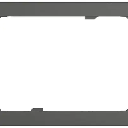 Cadre de recouvrement EDIZIO.liv 2×3 208×148mm gris foncé 