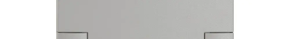 Pulsante 1/2 EDIZIO.liv SNAPFIX® p.KNX&UNI s.LED comando a 2 tasti grc 