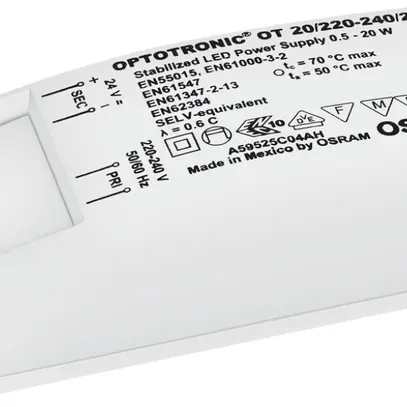 BE Optotronic OT20 20W 240/24V per LED 