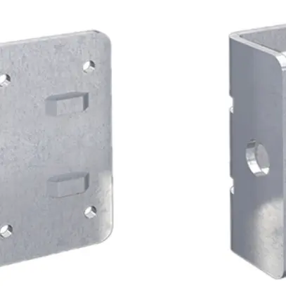 Angolo di montaggio Rittal SV 9686.495 piastra di montaggio 4pz 