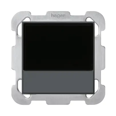 Thermostat d'ambiance ENC kallysto B KNX s/e-link avec touches anthracite 