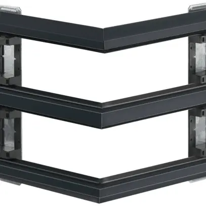 Angolo esterno Hager multiplo per BKIS 12.5mm nero 