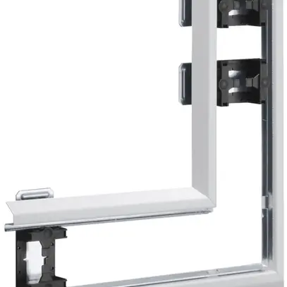 Angolo piatto Hager per BKIS 12.5mm bianco puro 