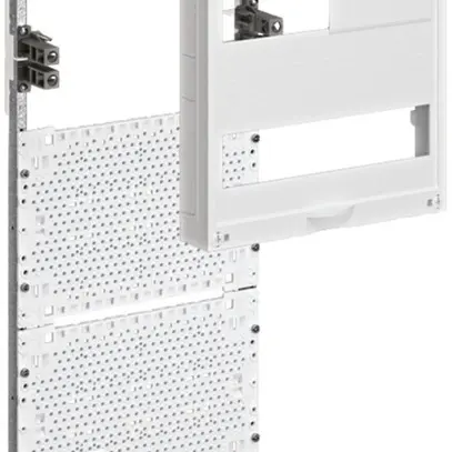 Pannello Media Hager per armadio di distribuzione INC 6 file, 2 file modulari 
