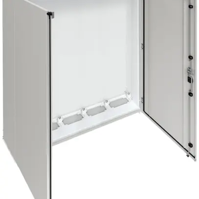 Wandschrank Hager univers mit Volltür SK II IP55 1550×1300×275mm RAL 7035 