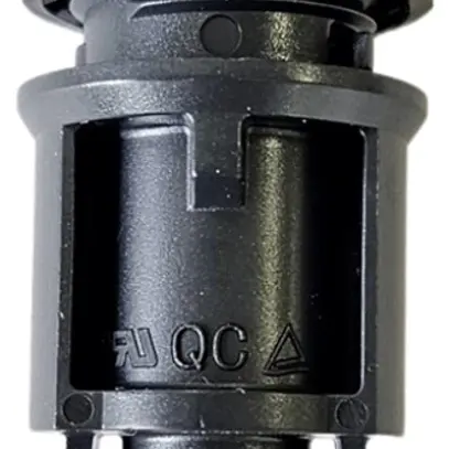 Fiche mobile PV ELBRO MC4 6mm² noir 