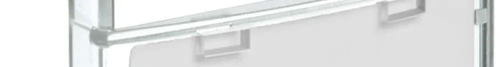 Porta-etichette Hager weber.vertigroup DIN00 185mm neutrale senza iscrizione 