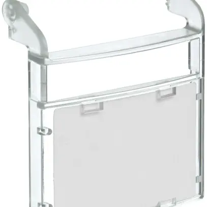 Porta-etichette Hager weber.vertigroup DIN00 185mm neutrale senza iscrizione 