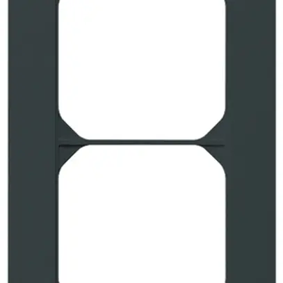 Telaio di copertura INC kallysto.trend 4×1 nero 94×274mm 