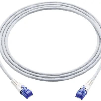Cavo patch RJ45 R&M 0.5m grigio, U-UTP cat.6 LSZH classe E 