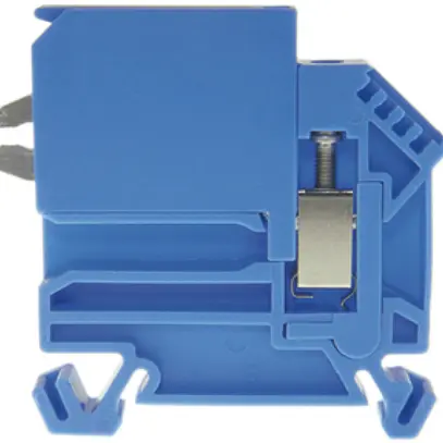 Borne de raccordement de neutre Woertz 4mm² pour barre collectrice 