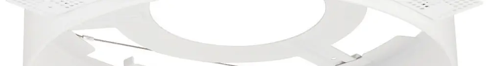 Telaio da incasso SLV DECONA alluminio Ø313×75mm bianco 