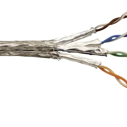 Cavo informatico Roline Stranded cat.5e S/FTP 4P AWG26 100MHz PVC grigio 300m 
