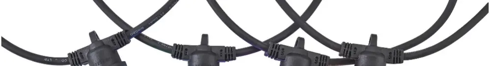 Guirlande Sylvania YourHome 230V 12×E27 12×A60 couleur 12m IP54 