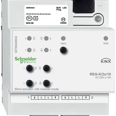 Attuatore di persiana AMD KNX Schneider Electric 2×230V, MTN649802 