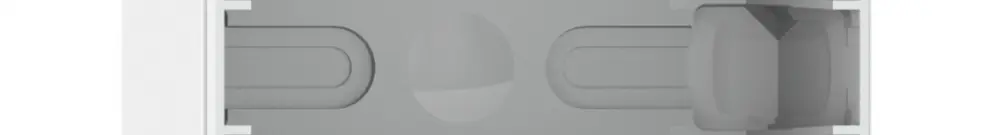Cadre AP I SIDUS 38mm blanc brillant 