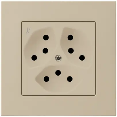 Prise ENC kallysto.pro 3×T13/1S beige 