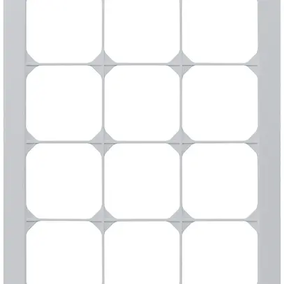 Cadre de recouvrement ENC kallysto.trend 4×3 gris clair 274×214mm 