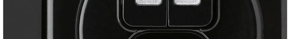 Combinazione luminosa AP basico 3+A-R/1L+tipo 13 nero 2 lenti 