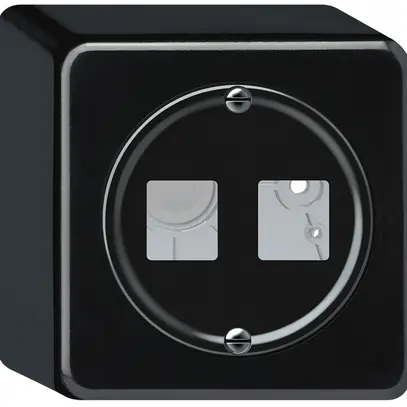 Kit de montage AP origin droit 2×HMS 88×88mm noir 