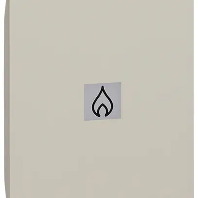Cache de touche Living Now 2 modules illuminable avec symbole feu sand 