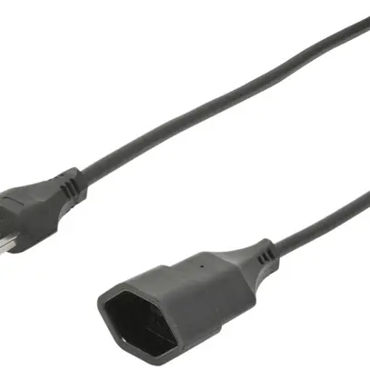 Verlängerung T23/T23 Td 5m 3×1.5mm² schwarz 
