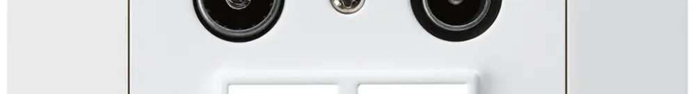 Presa antenna INC R/TV HMS kallysto.trend 23dB bianco 