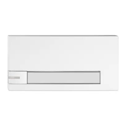 Poussoir 1/2 EDIZIO.liv SNAPFIX® p.KNX&UNI a.LED a.étiquette comm.1touch.bc 