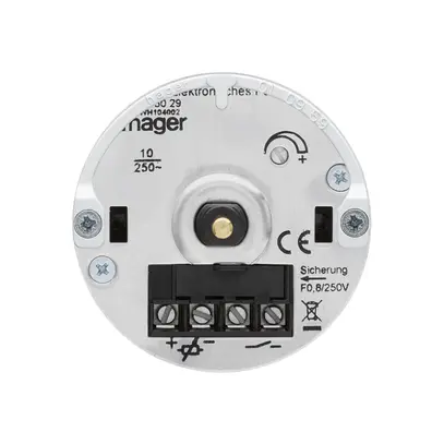 Inserto per potenziometro Hager 1…10V montaggio E 
