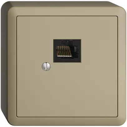 Scatola AP 1×RJ45/u 8P EDIZIOdue sand R&M swissline 