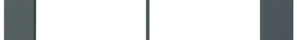 UP-Abdeckrahmen kallysto.pro 3×2 anthrazit 154×214mm 