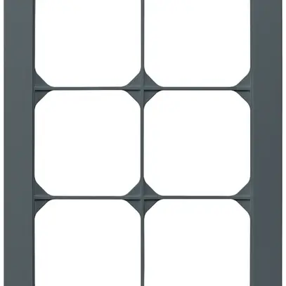 UP-Abdeckrahmen kallysto.pro 3×2 anthrazit 154×214mm 
