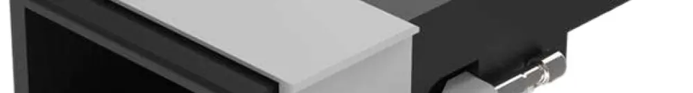 Pulsante EAO03 a bloccaggio a scatto 1×com. raccordo a vite 24×48mm arg 