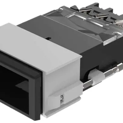 Pulsante EAO03 a bloccaggio a scatto 1×com. raccordo a vite 24×48mm arg 