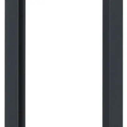 Cadre combiné Siedle, en aluminium, 431×131×15mm, anthracite 