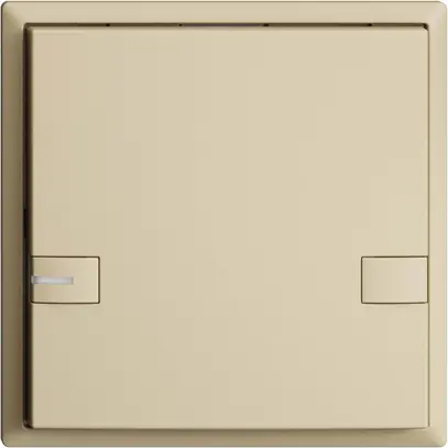 Pulsante INC KNX 1×EDIZIOdue colore vanille RGB con LED 