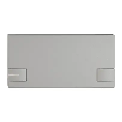 Poussoir 1/2 EDIZIO.liv KNX et UNI a.SNAPFIX® a.LED commande à 2 touches grc 
